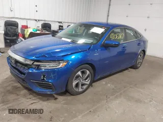 2019 Honda Insight EX z VIN 19XZE4F5XKE013870, wystawiony jako IAAI lot #42067167 z przebiegiem 77 668 mil mil oraz . Historia ofert i sprzedaży dostępna na DreamBid. Obrazek 2.