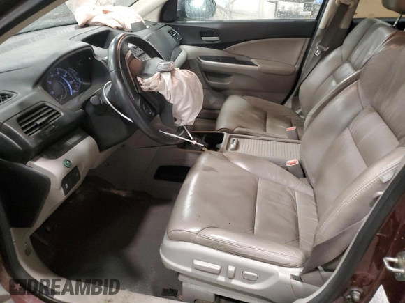2014 Honda CR-V EX-L with VIN 5J6RM4H79EL052487, listed as a Copart auction lot 51675655 with 179,810 mi miles and Non Repairable. Bid and sale history available at carsss.com. Image 7.