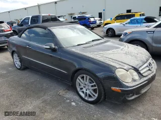 2008 Mercedes-Benz CLK-Class 3.5L with VIN WDBTK56F88T099496, listed as a Copart auction lot 74458674 with 0 mi miles and Salvage Title. Bid and sale history available at carsss.com. Image 4.