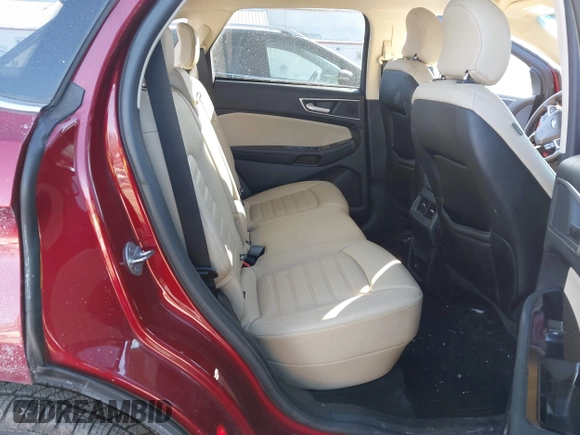2019 Ford Edge SEL with VIN 2FMPK4J93KBB48220, listed as a IAAI auction lot 41643484 with 42,562 mi miles. Bid and sale history available at carsss.com. Image 8.