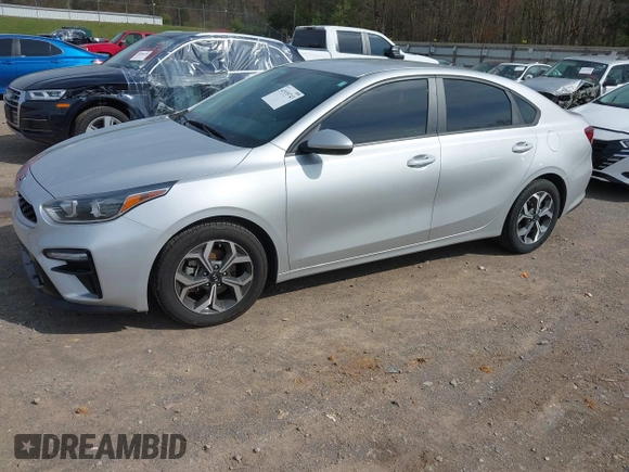 2021 Kia Forte LXS with VIN 3KPF24ADXME339858, listed as a IAAI auction lot 41935743 with 46,091 mi miles. Bid and sale history available at carsss.com. Image 17.