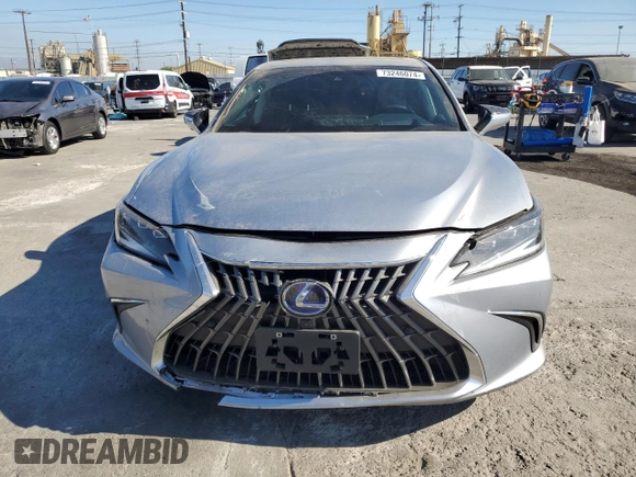 2022 Lexus ES 300h Luxury with VIN 58AEA1C13NU024553, listed as a Copart auction lot 73246074 with 48,268 mi miles and Salvage title. Bid and sale history available at DreamBid. Image 5.