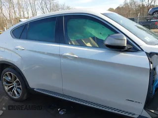 2019 BMW X6 xDrive35i with VIN 5UXKU2C57K0Z63351, listed as a IAAI auction lot 41637597 with 91,121 mi miles. Bid and sale history available at carsss.com. Image 13.