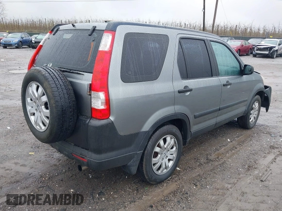 2006 Honda CR-V LX with VIN SHSRD78526U402819, listed as a IAAI auction lot 41986305 with 237,732 mi miles and . Bid and sale history available at carsss.com. Image 4.