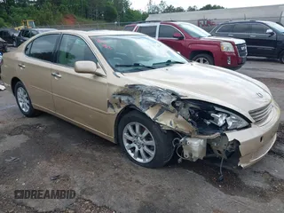2004 Lexus ES 330 with VIN JTHBA30G745013033, listed as a IAAI auction lot 42124316 with 123,780 mi miles. Bid and sale history available at carsss.com. Image 1.