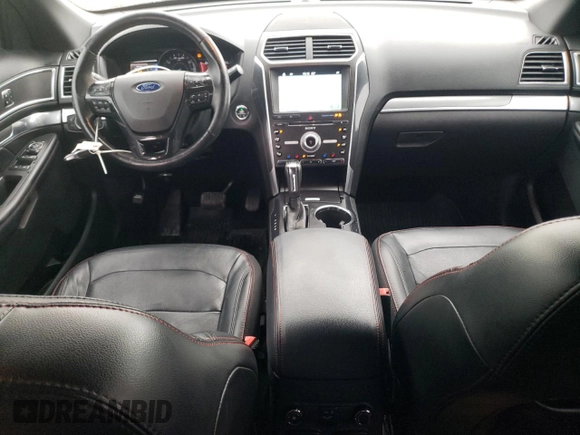 2017 Ford Explorer Sport with VIN 1FM5K8GT1HGC36590, listed as a Copart auction lot 57903645 with 117,237 mi miles and Salvage title. Bid and sale history available at DreamBid. Image 8.