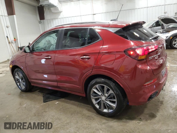 2022 Buick Encore GX Select with VIN KL4MMESL0NB128061, listed as a Copart auction lot 87652585 with 5,456 mi miles and Non repairable. Bid and sale history available at DreamBid. Image 2.