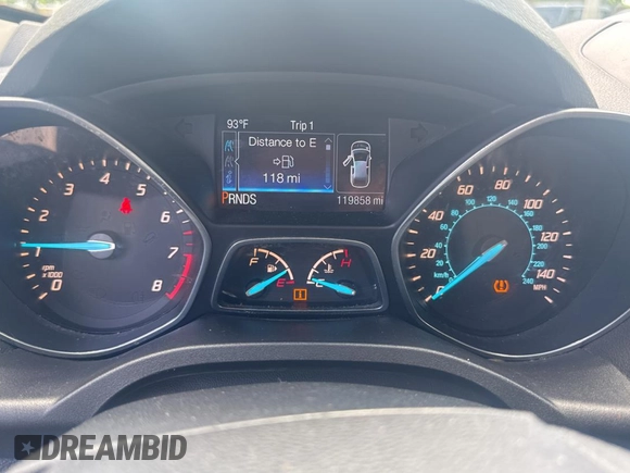 2014 Ford Escape SE with VIN 1FMCU9GXXEUB75330, listed as a Copart auction lot 62310025 with 119,858 mi miles and Clean title. Bid and sale history available at DreamBid. Image 8.