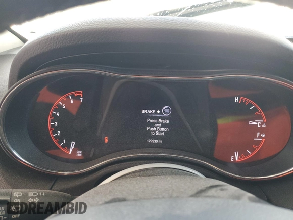 2015 Dodge Durango Limited with VIN 1C4RDHDG1FC800945, listed as a Copart auction lot 53550525 with 122,330 mi miles and Salvage Title. Bid and sale history available at carsss.com. Image 9.