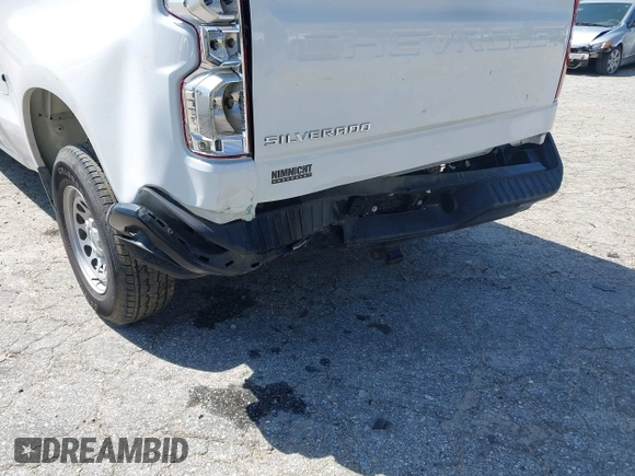 2024 Chevrolet Silverado 1500 with VIN 1GCPAAED5RZ254146, listed as a IAAI auction lot 41591961 with 12,092 mi miles and . Bid and sale history available at DreamBid. Image 6.