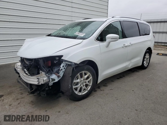 2021 Chrysler Pacifica Touring L with VIN 2C4RC1BG7MR606731, listed as a Copart auction lot 48249895 with 26,026 mi miles and Non Repairable. Bid and sale history available at DreamBid. Image 1.