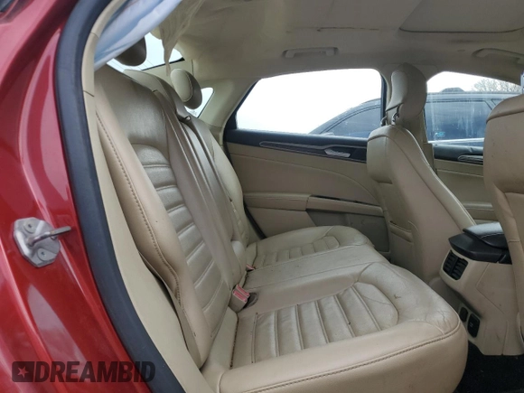 2014 Ford Fusion SE Hybrid with VIN 3FA6P0LU5ER145861, listed as a Copart auction lot 46582675 with Not Provided miles and Salvage Title. Bid and sale history available at DreamBid. Image 10.