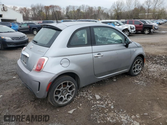 2018 FIAT 500 Pop with VIN 3C3CFFKHXJT465153, listed as a Copart auction lot 51097085 with 92,506 mi miles and Salvage Title. Bid and sale history available at carsss.com. Image 3.