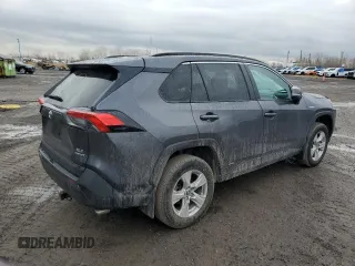 2021 Toyota RAV4 Hybrid XLE with VIN 2T3RWRFV4MW125582, listed as a Copart auction lot 83152144 with 66,762 mi miles and Salvage title. Bid and sale history available at DreamBid. Image 3.