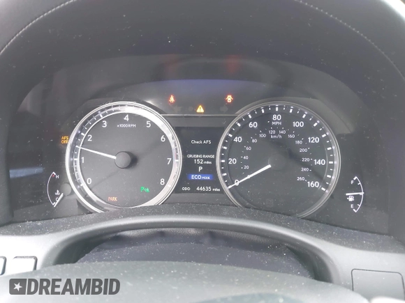 2013 Lexus GS 350 with VIN JTHBE1BL5D5005404, listed as a IAAI auction lot 41970447 with 44,635 mi miles and . Bid and sale history available at DreamBid. Image 7.