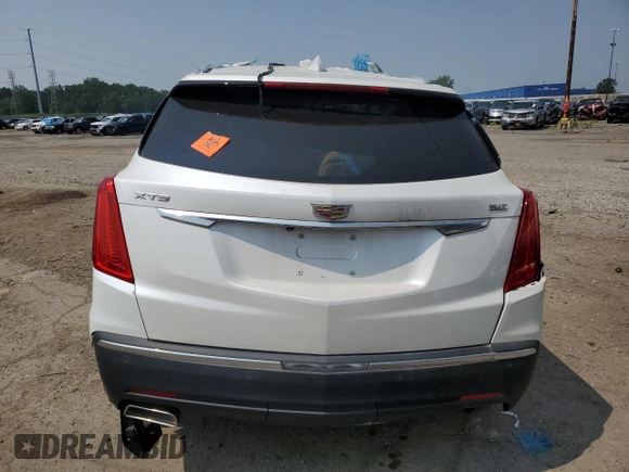 2017 Cadillac XT5 Luxury FWD with VIN 1GYKNBRS2HZ296859, listed as a Copart auction lot 64982445 with 30,765 mi miles and Salvage title. Bid and sale history available at DreamBid. Image 6.