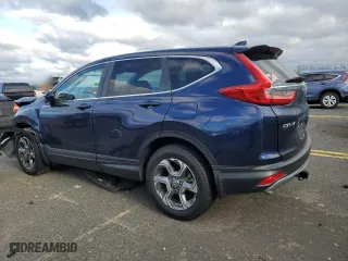 2018 Honda CR-V EX with VIN 2HKRW2H50JH603178, listed as a Copart auction lot 53345175 with 27,295 mi miles and Salvage Title. Bid and sale history available at carsss.com. Image 2.