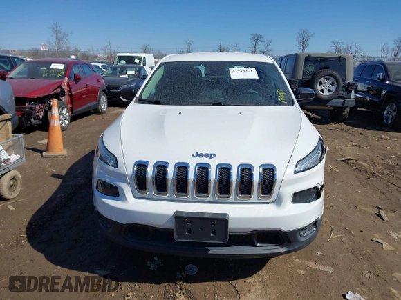 2016 Jeep Cherokee Sport with VIN 1C4PJMAS3GW306815, listed as a IAAI auction lot 41738271 with 50,627 mi miles and . Bid and sale history available at DreamBid. Image 12.