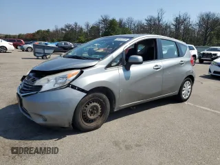 2014 Nissan Note S Plus with VIN 3N1CE2CP1EL352357, listed as a Copart auction lot 66643315 with 226,102 mi miles and Salvage title. Bid and sale history available at DreamBid. Image 1.