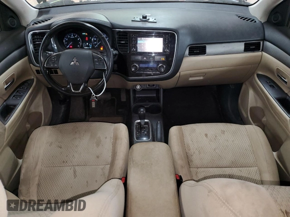 2016 Mitsubishi Outlander SE with VIN JA4AZ3A32GZ007066, listed as a Copart auction lot 53153005 with 176,989 mi miles and Salvage title. Bid and sale history available at DreamBid. Image 8.