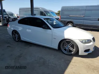2011 BMW 3 Series 335is with VIN WBAKG1C53BE618465, listed as a Copart auction lot 51691555 with 135,296 mi miles and Salvage Title. Bid and sale history available at carsss.com. Image 4.