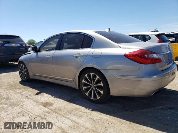 2012 Hyundai Genesis 5.0L R-Spec with VIN KMHGC4DH6CU176802, listed as a Copart auction lot 61242054 with 142,779 mi miles and Salvage Title. Bid and sale history available at carsss.com. Image 2.