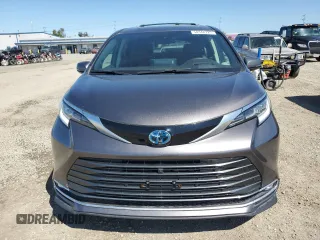 2023 Toyota Sienna Platinum with VIN 5TDESKFC2PS106874, listed as a Copart auction lot 50348725 with 10,329 mi miles and Non Repairable. Bid and sale history available at DreamBid. Image 5.