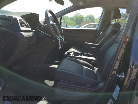 2019 Honda Odyssey EX with VIN 5FNRL6H56KB061780, listed as a Copart auction lot 61628045 with 96,017 mi miles and Salvage title. Bid and sale history available at DreamBid. Image 7.