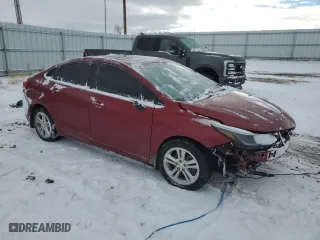 2017 Chevrolet Cruze LT with VIN 1G1BH5SE5H7271199, listed as a Copart auction lot 88454105 with 0 mi miles and Salvage Title. Bid and sale history available at carsss.com. Image 4.