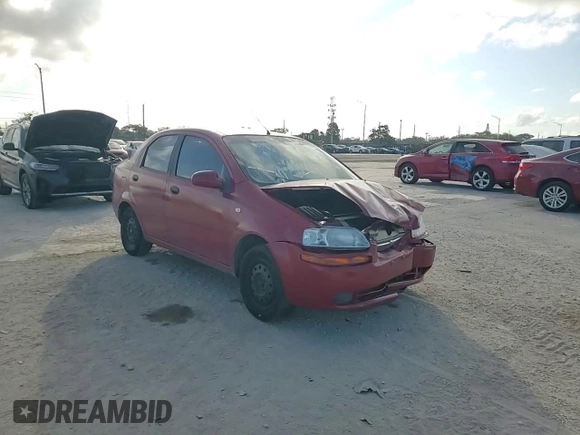 2006 Chevrolet Aveo LS with VIN KL1TD56646B681567, listed as a Copart auction lot 43339015 with 10 mi miles and Salvage title. Bid and sale history available at DreamBid. Image 11.