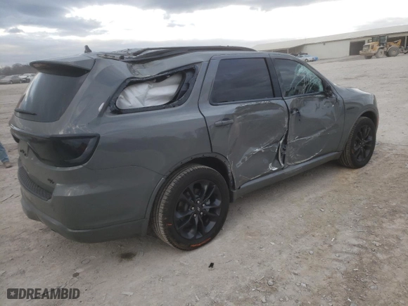2023 Dodge Durango R/T Plus with VIN 1C4SDJCT4PC694337, listed as a Copart auction lot 86651464 with 9,870 mi miles and Salvage Title. Bid and sale history available at carsss.com. Image 3.