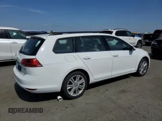 2015 Volkswagen Golf SportWagen TDI SE with VIN 3VWCA7AU5FM520105, listed as a Copart auction lot 71057704 with 96,457 mi miles and Salvage Title. Bid and sale history available at carsss.com. Image 3.