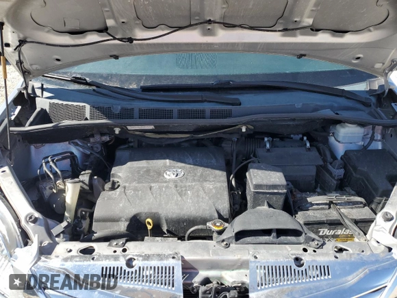 2012 Toyota Sienna XLE with VIN 5TDDK3DC8CS039549, listed as a Copart auction lot 48504955 with 167,563 mi miles and Salvage Title. Bid and sale history available at carsss.com. Image 12.