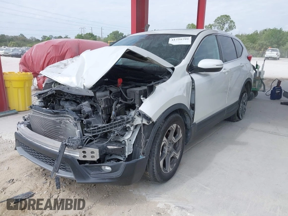 2019 Honda CR-V EX-L with VIN 5J6RW1H84KA029580, listed as a IAAI auction lot 41729799 with 115,372 mi miles. Bid and sale history available at carsss.com. Image 17.