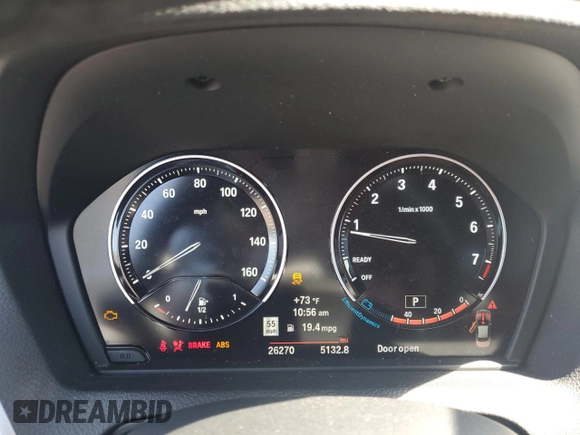 2020 BMW 2 Series M240i xDrive with VIN WBA2J7C07L7E81130, listed as a Copart auction lot 56795364 with 26,270 mi miles and Salvage Title. Bid and sale history available at carsss.com. Image 9.