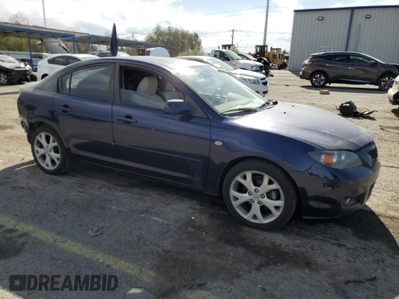 2008 Mazda 3 i Touring with VIN JM1BK32F281115887, listed as a Copart auction lot 51346635 with 125,253 mi miles and Salvage Title. Bid and sale history available at DreamBid. Image 4.