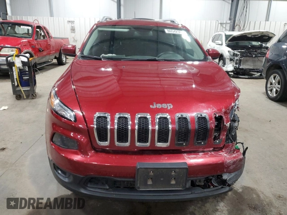 2016 Jeep Cherokee Latitude with VIN 1C4PJMCS5GW332054, listed as a Copart auction lot 86542394 with 109,639 mi miles and Salvage title. Bid and sale history available at DreamBid. Image 5.