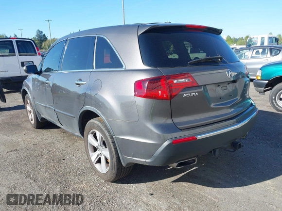 2012 Acura MDX Tech Pkg with VIN 2HNYD2H39CH520242, listed as a IAAI auction lot 42065248 with 268,848 mi miles. Bid and sale history available at carsss.com. Image 3.