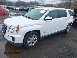 2017 GMC Terrain SLE with VIN 2GKFLSEK9H6108809, listed as a IAAI auction lot 41920682 with 91,574 mi miles. Bid and sale history available at carsss.com. Image 2.