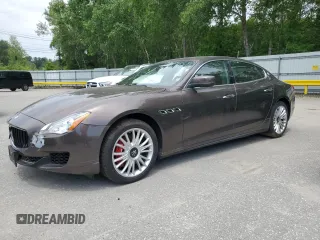 2014 Maserati Quattroporte S Q4 z VIN ZAM56RRA8E1106715, wystawiony jako Copart lot #59887095 z przebiegiem 29 544 mil mil oraz Nie do naprawy • Non repairable. Historia ofert i sprzedaży dostępna na DreamBid. Obrazek 1.