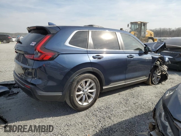 2024 Honda CR-V EX-L with VIN 7FARS3H78RE001095, listed as a Copart auction lot 55829055 with 26,481 mi miles and Salvage Title. Bid and sale history available at DreamBid. Image 3.