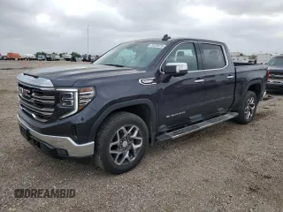 2023 GMC Sierra 1500 SLT с VIN 3GTUUDED9PG303888, выставлен на аукционе Copart как лот 51970375 с пробегом 29 993 миль миль и Списание • Salvage title. История ставок и продаж доступна на DreamBid. Изображение 1.