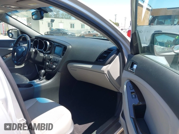 2013 Kia Optima EX with VIN 5XXGN4A72DG199317, listed as a IAAI auction lot 42517407 with 160,402 mi miles and . Bid and sale history available at DreamBid. Image 5.