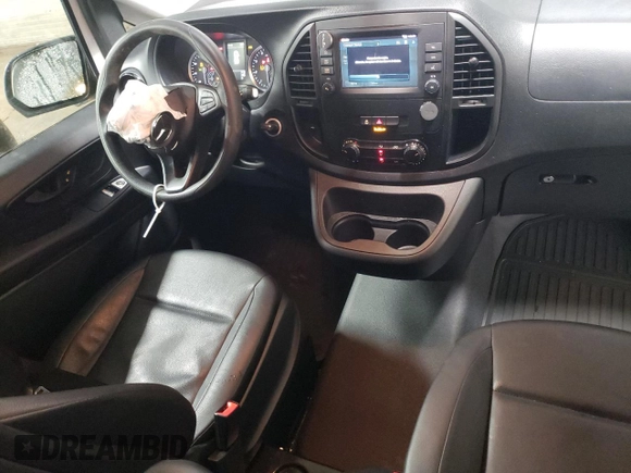 2023 Mercedes-Benz Metris Cargo with VIN W1YV0BEYXP4227890, listed as a Copart auction lot 88232445 with 22,824 mi miles and Salvage title. Bid and sale history available at DreamBid. Image 8.