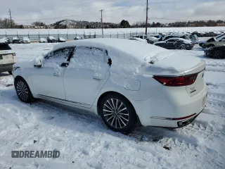 2017 Kia Cadenza Premium with VIN KNALB4J12H5036791, listed as a Copart auction lot 46122565 with 59,486 mi miles and Salvage Title. Bid and sale history available at carsss.com. Image 2.