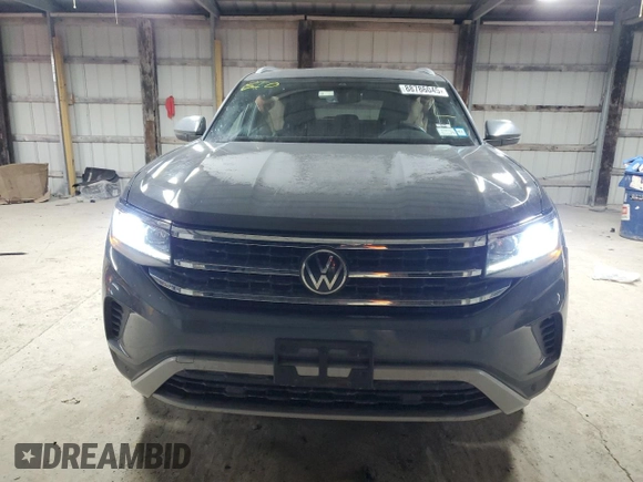 2021 Volkswagen Atlas SEL with VIN 1V2BE2CA8MC206597, listed as a Copart auction lot 88786045 with 73,288 mi miles and Salvage title. Bid and sale history available at DreamBid. Image 5.