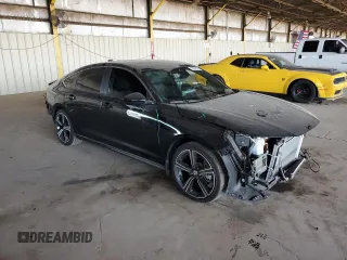 2024 Honda Accord Sport с VIN 1HGCY2F54RA083297, выставлен на аукционе Copart как лот 55308725 с пробегом 38 179 миль миль и Списание • Salvage title. История ставок и продаж доступна на DreamBid. Изображение 4.