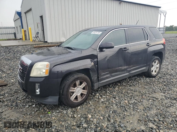 2015 GMC Terrain SLE with VIN 2GKALMEK2F6134817, listed as a Copart auction lot 64024755 with 129,422 mi miles and Salvage title. Bid and sale history available at DreamBid. Image 1.