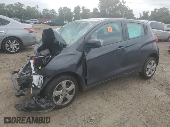 2022 Chevrolet Spark LS with VIN KL8CB6SA0NC032252, listed as a Copart auction lot 69621394 with Not Provided miles and Salvage Title. Bid and sale history available at DreamBid. Image 1.