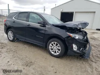 2020 Chevrolet Equinox LT with VIN 3GNAXKEV4LL322378, listed as a Copart auction lot 48140825 with 107,617 mi miles and Salvage Title. Bid and sale history available at carsss.com. Image 4.